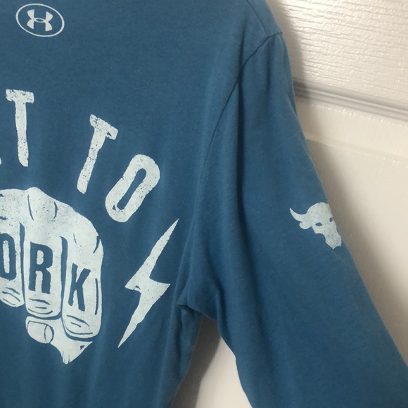 Men’s Under Armour project rock long t-shirt - Picture 3 of 4